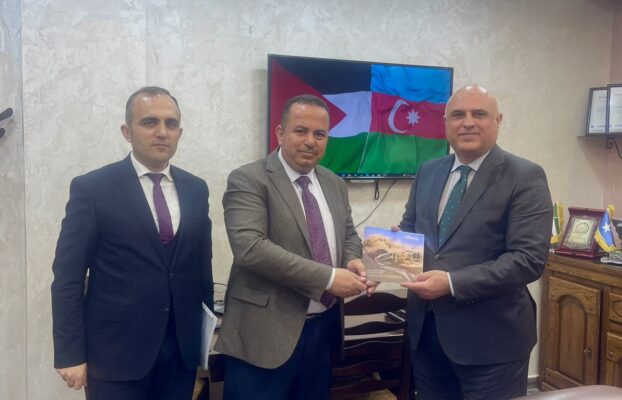 Special visit from the Ambassador of Azerbaijan to Jordan, His Excellency Mr. Eldar Salimov